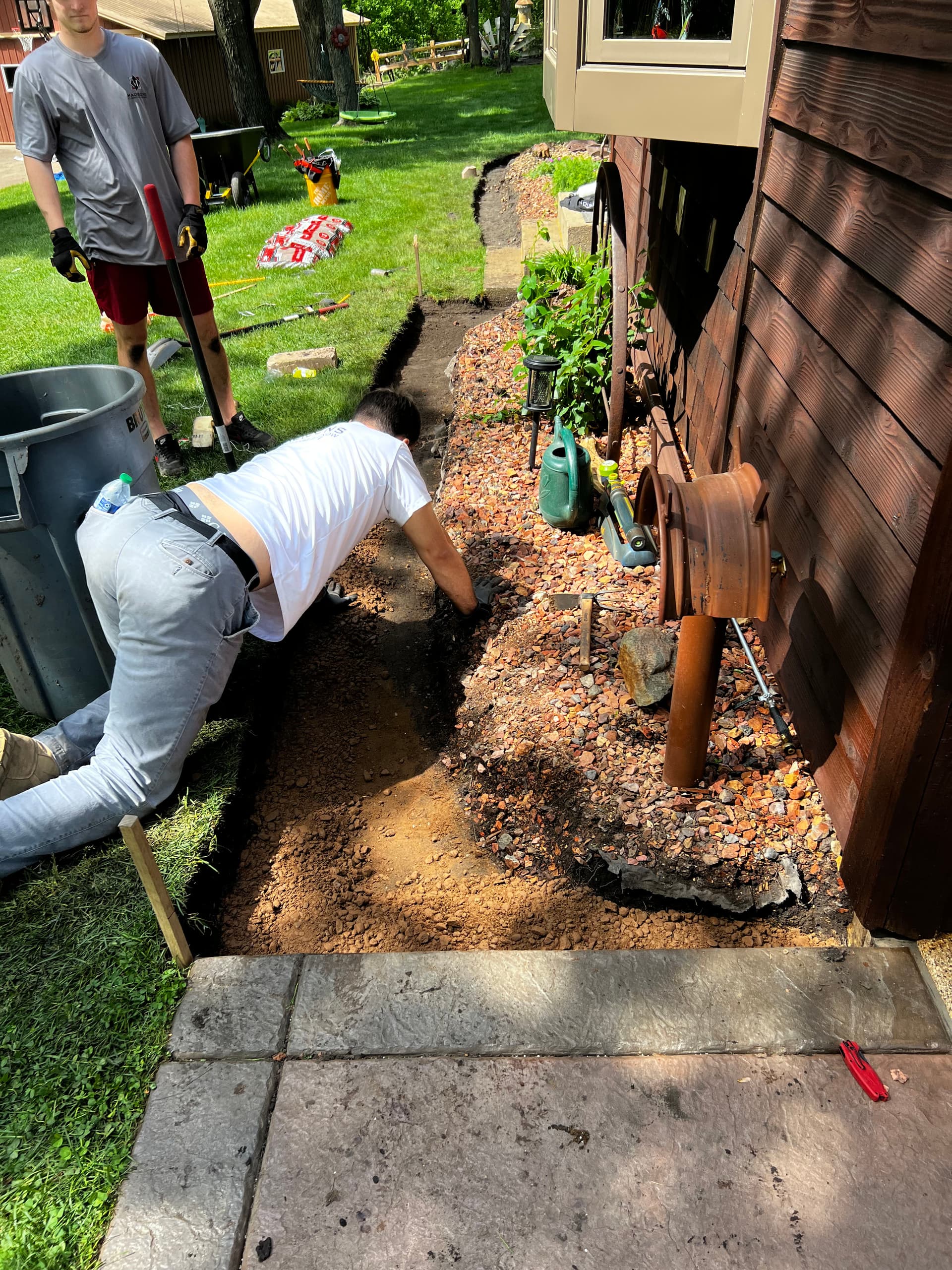 Gallery photos for Retaining Wall, Stone Steps, and Bed Edging That Actually Last: Image #5