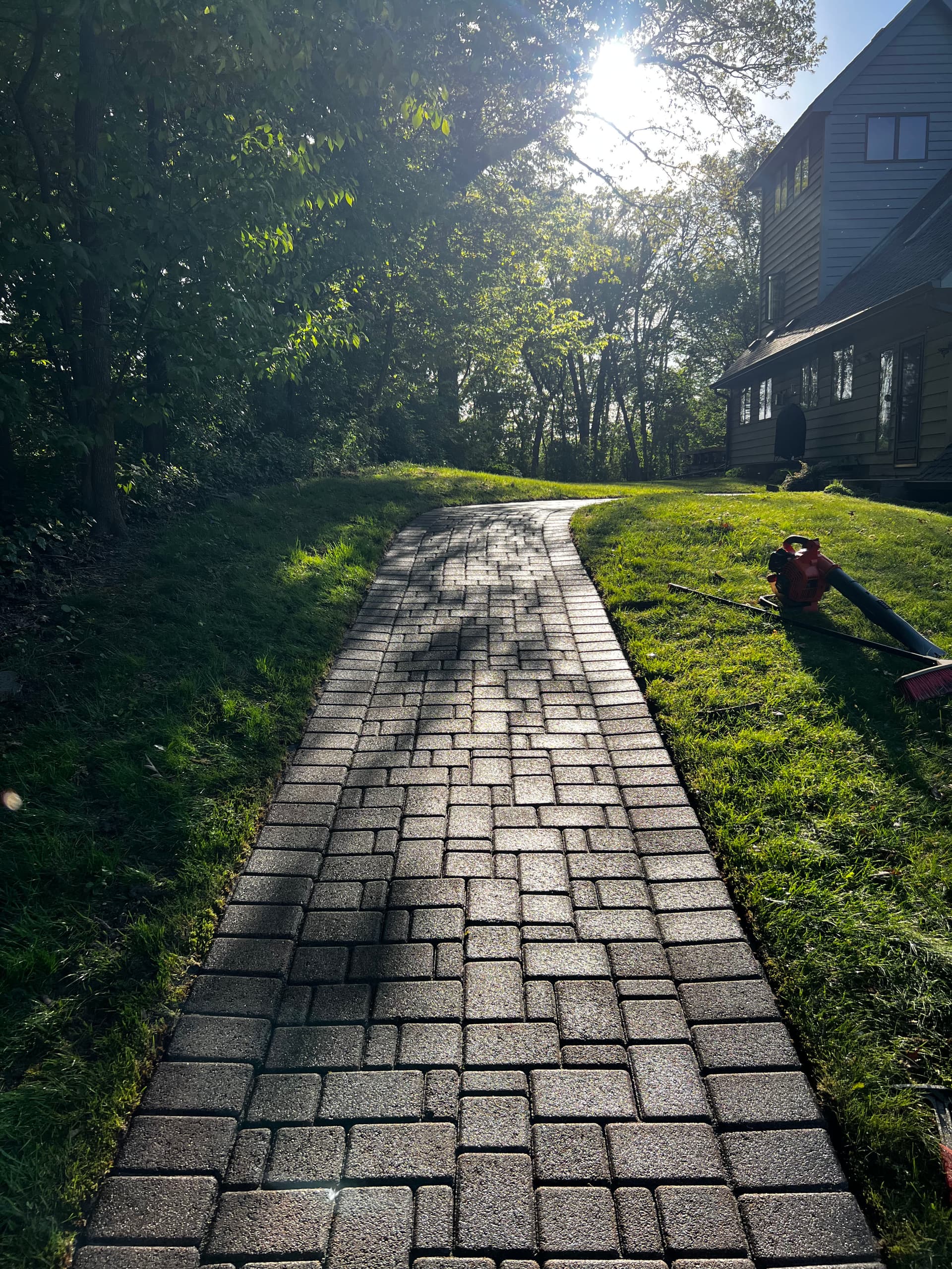 Full Paver Walkway Restoration on a 29-Year-Old Path